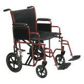 Bariatric Steel Transport Chair Product Image
